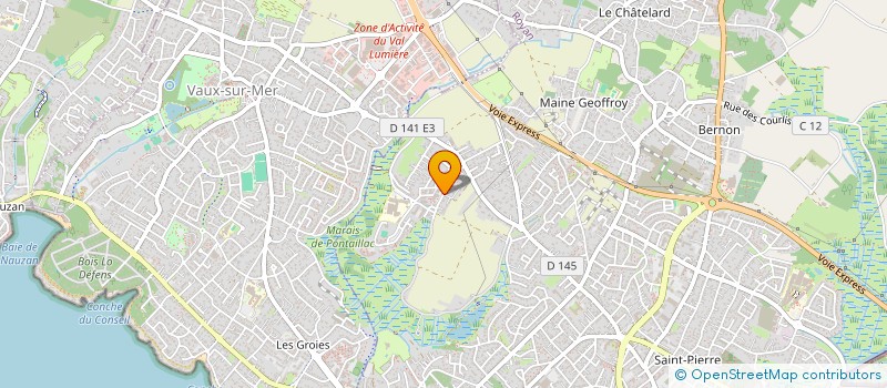 localisation de l'entreprise LA ROCHETTE à ROYAN