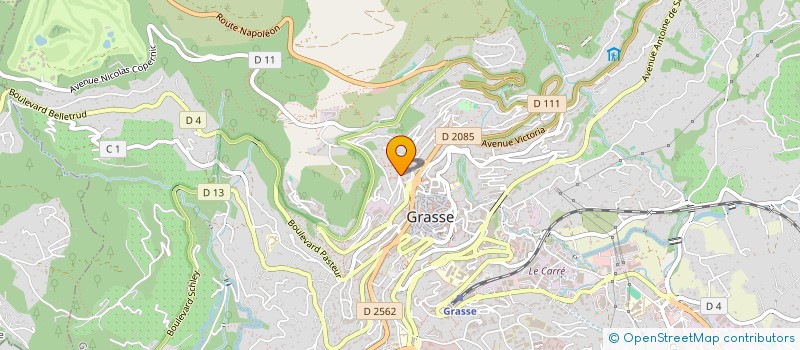 localisation de l'entreprise LA ROCHETTE  GRASSE