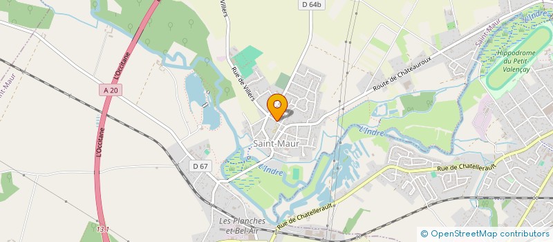 localisation de l'entreprise LA ROCHETTE à SAINT-MAUR