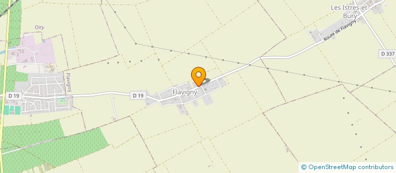 localisation de l'entreprise LA ROGERIE  FLAVIGNY