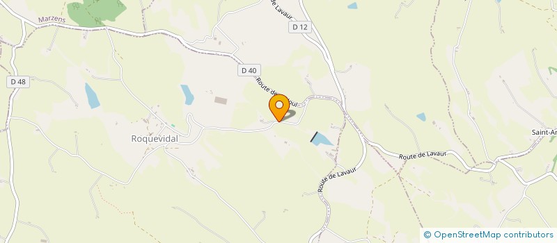 localisation de l'entreprise LA ROLANDE  MONTGEY