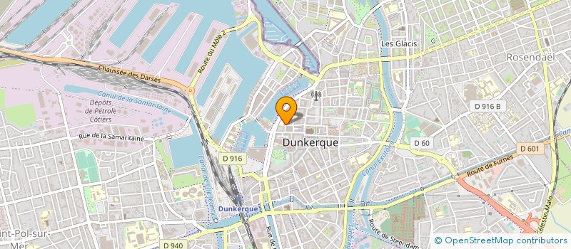 localisation de l'entreprise LA ROM' ANTICA  DUNKERQUE