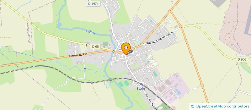 localisation de l'entreprise LA ROM'SOFT à WARCQ