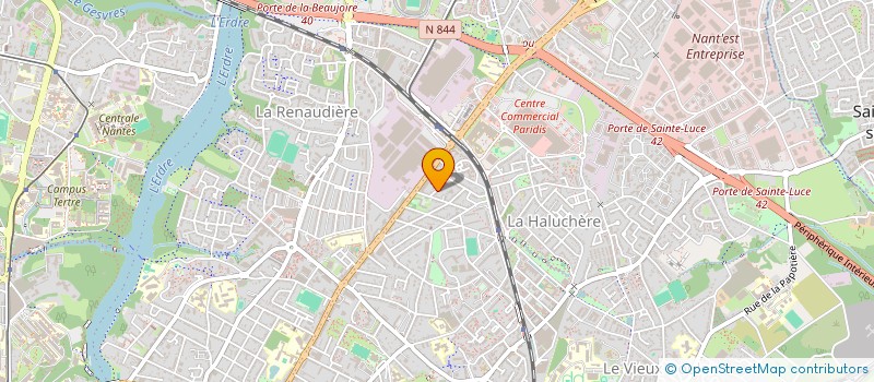 localisation de l'entreprise LA ROMA  NANTES