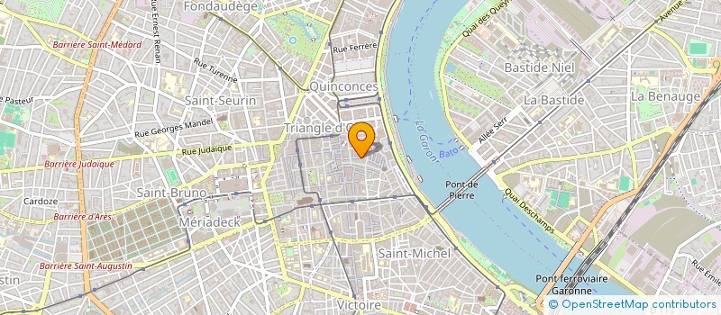 localisation de l'entreprise LA ROMA  BORDEAUX