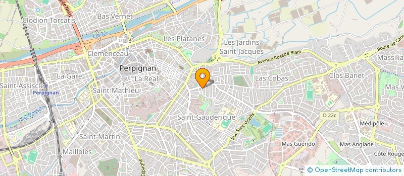 localisation de l'entreprise LA ROMERITA à PERPIGNAN