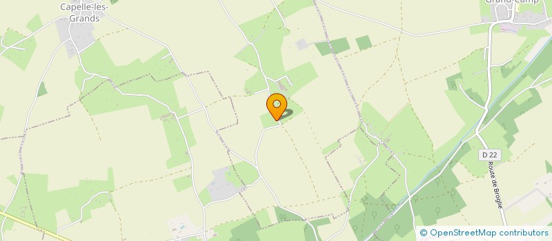 localisation de l'entreprise LA RONCE  CAPELLE-LES-GRANDS
