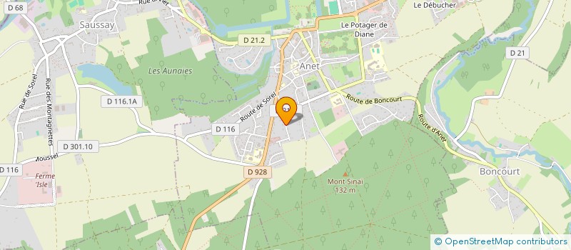 localisation de l'entreprise LA RONCE COMPETITION à ROUVRES