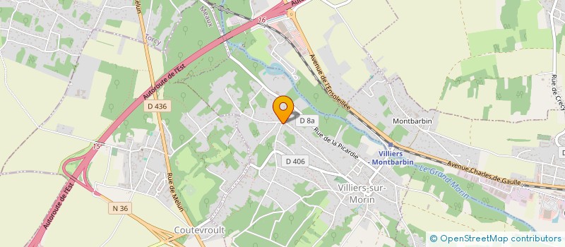 localisation de l'entreprise LA RONCERAIE  GUERARD