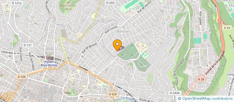 localisation de l'entreprise LA RONDE à BIHOREL