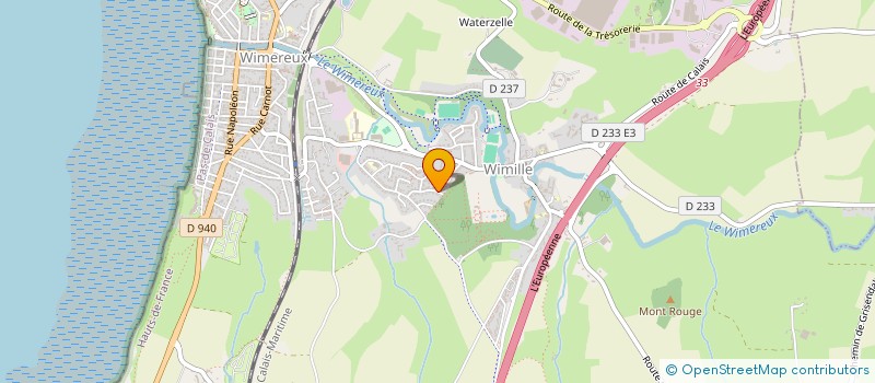localisation de l'entreprise LA RONDE DES LUNES à WIMILLE