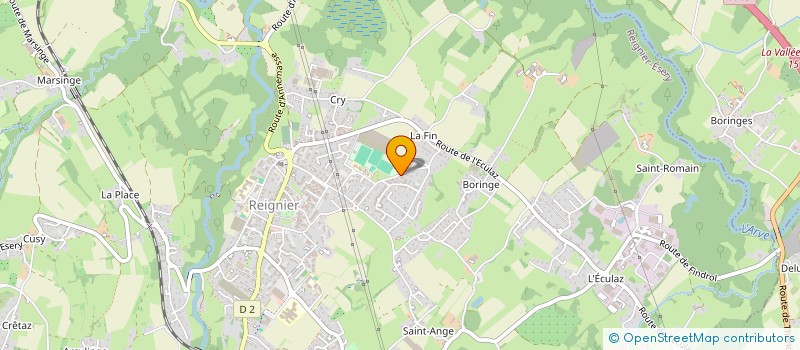 localisation de l'entreprise LA RONDE DES MARMOTS à REIGNIER-ESERY
