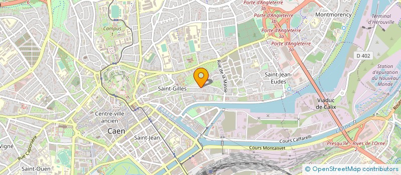 localisation de l'entreprise LA RONDE DES MILLORAINES à CAEN