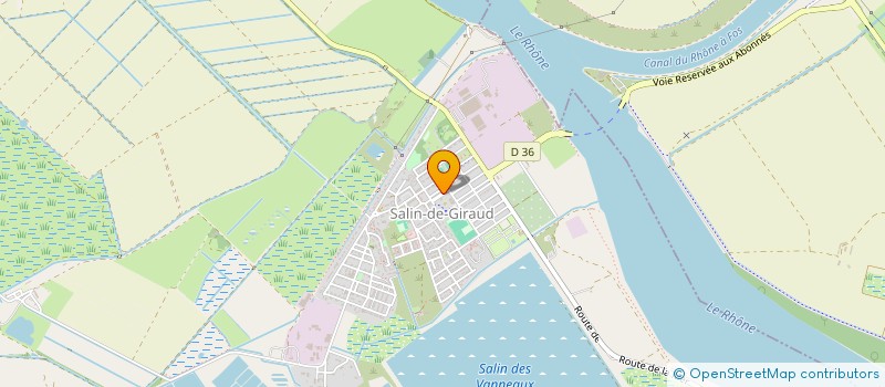 localisation de l'entreprise LA RONDE DES PAINS à ARLES