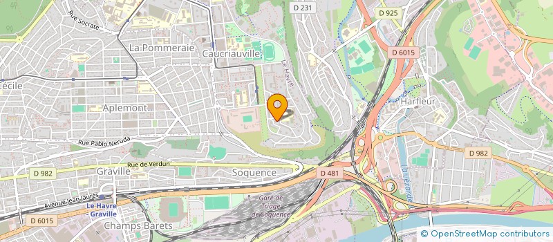 localisation de l'entreprise LA RONDE DES PAINS à LE HAVRE