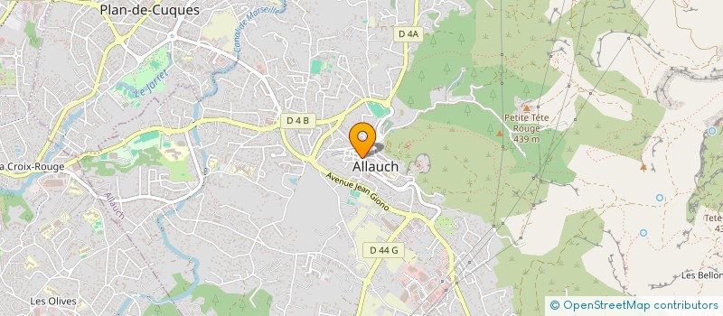 localisation de l'entreprise LA RONDE DES SUDS à ALLAUCH