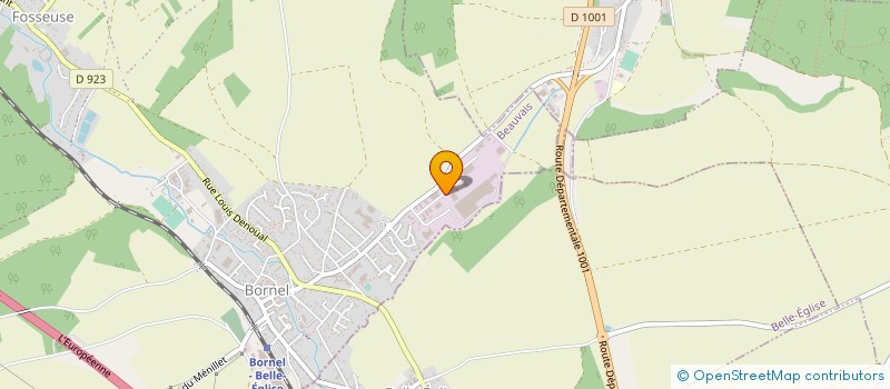 localisation de l'entreprise LA RONDE DES TERROIRS à BORNEL