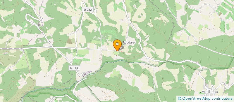 localisation de l'entreprise LA RONDE DU REGAIN  SAIGNON