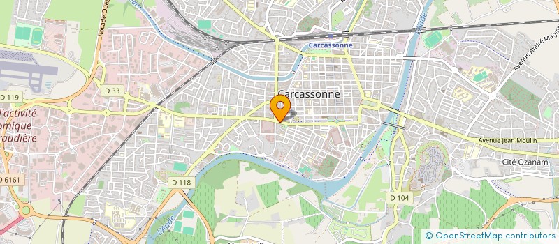 localisation de l'entreprise LA RONDE OCCITANE à CARCASSONNE