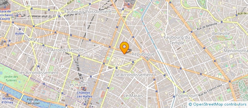 localisation de l'entreprise LA RONDELLE  PARIS