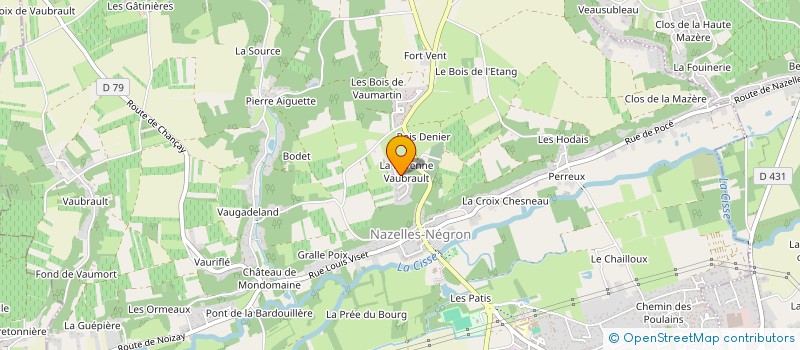 localisation de l'entreprise LA RONGERE  CHARGE