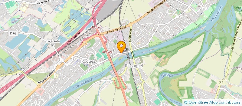 localisation de l'entreprise LA ROQUOISE  AUREVILLE