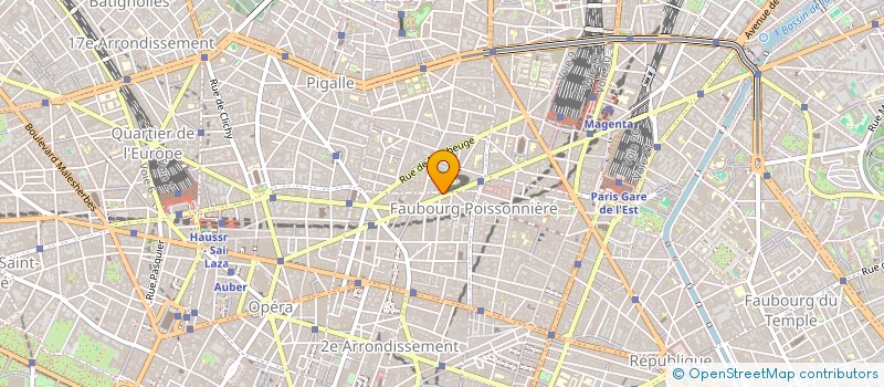 localisation de l'entreprise LA ROSARINA  PARIS