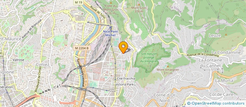 localisation de l'entreprise LA ROSE à NICE