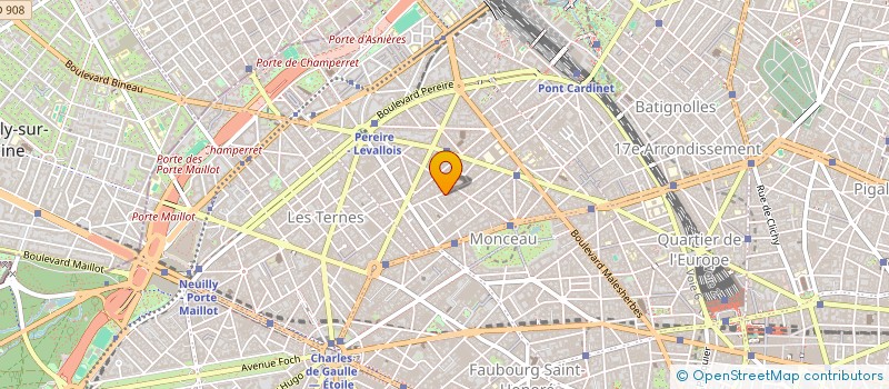 localisation de l'entreprise LA ROSE D OR à PARIS