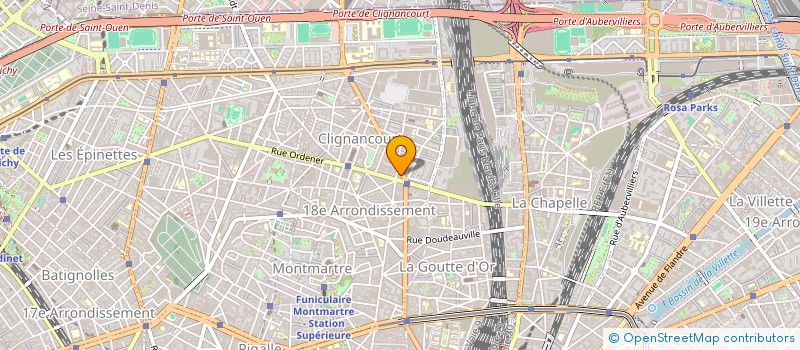 localisation de l'entreprise LA ROSE DE CAMBRONNE  PARIS