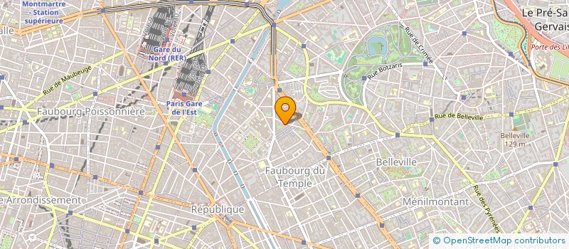 localisation de l'entreprise LA ROSE DE TOUJANE  PARIS