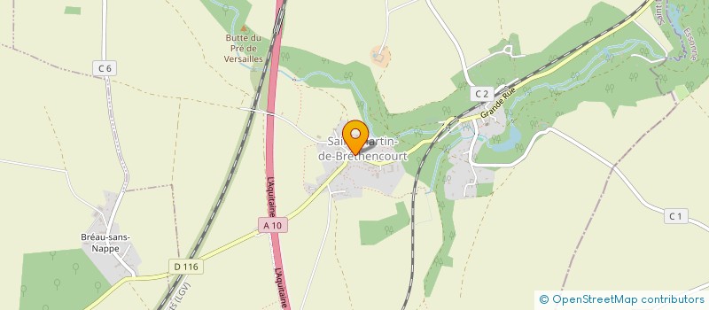 localisation de l'entreprise LA ROSE DES POSSIBLES  VIEILLE-EGLISE-EN-YVELINES