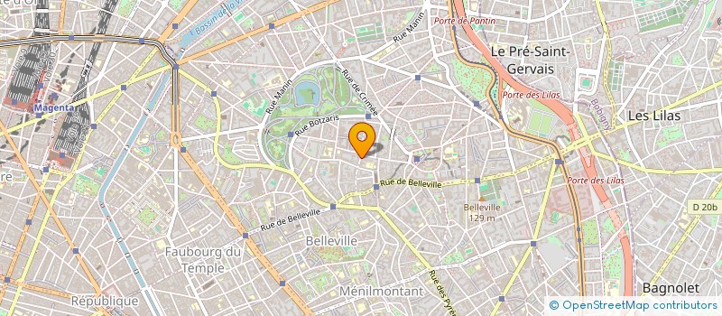 localisation de l'entreprise LA ROSE DES SABLES  PARIS