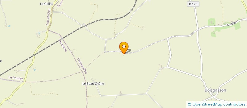 localisation de l'entreprise LA ROSE DES SABLES à VALD'YERRE