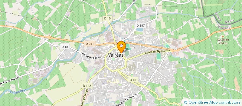 localisation de l'entreprise LA ROSE DES SABLES à VALREAS