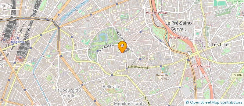 localisation de l'entreprise LA ROSE DES SABLES  PARIS