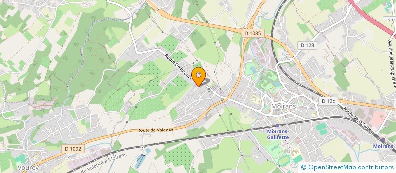 localisation de l'entreprise LA ROSE DES SABLES  MOIRANS