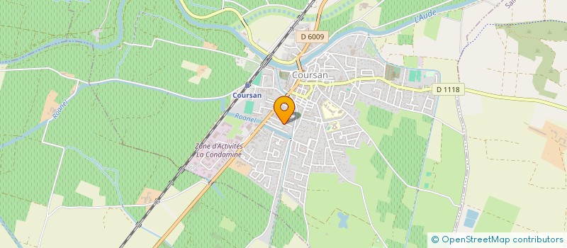 localisation de l'entreprise LA ROSE DES SABLES  COURSAN