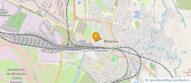 localisation de l'entreprise LA ROSE DES VENTS à MIRAMAS
