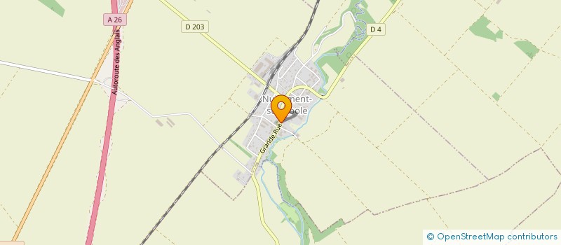 localisation de l'entreprise LA ROSE DES VENTS  BREUVERY-SUR-COOLE