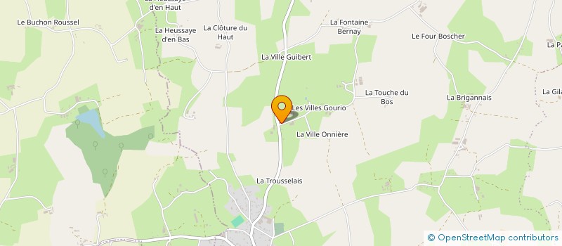 localisation de l'entreprise LA ROSE DES VENTS à LE MENE