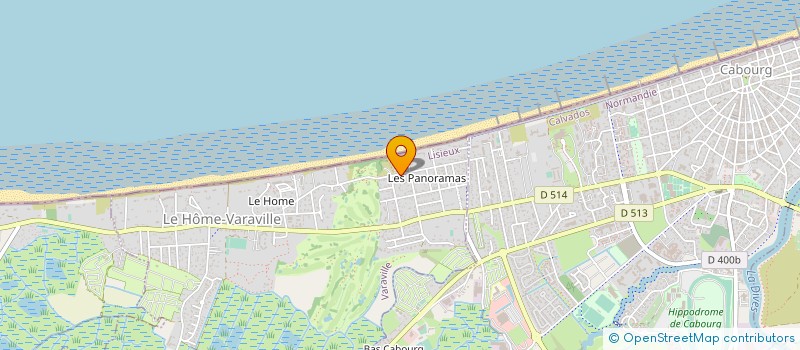 localisation de l'entreprise LA ROSE DES VENTS  VARAVILLE