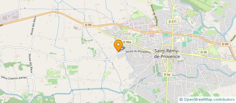 localisation de l'entreprise LA ROSE DES VENTS  SAINT-REMY-DE-PROVENCE