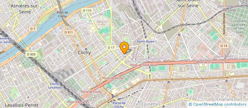 localisation de l'entreprise LA ROSE DOLET  CACHAN