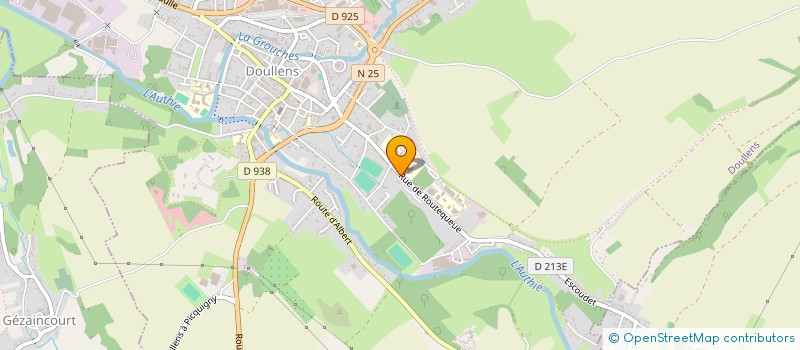 localisation de l'entreprise LA ROSE DOULLENNAISE à DOULLENS