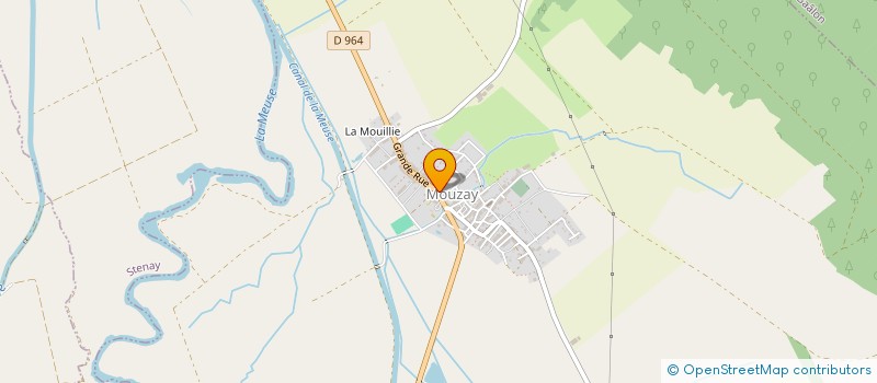 localisation de l'entreprise LA ROSEE DES PRES à CESSE