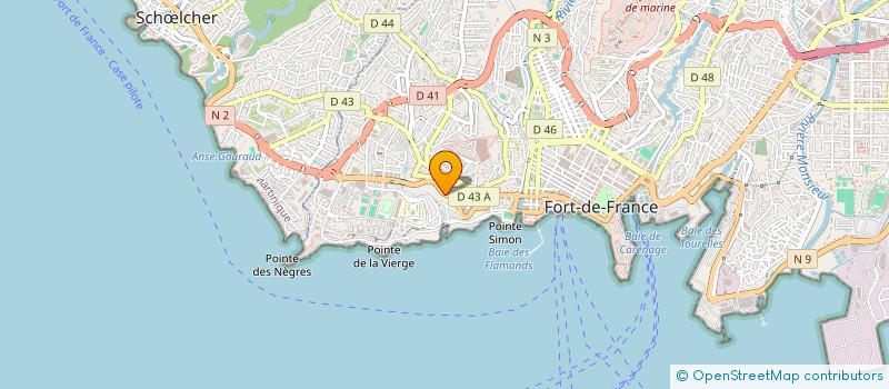 localisation de l'entreprise LA ROSEE DITETIQUE à FORT-DE-FRANCE