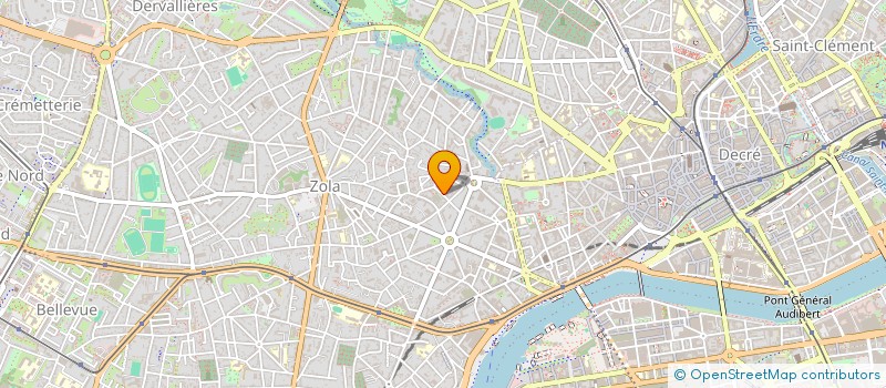 localisation de l'entreprise LA ROSELLE  NANTES