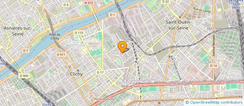 localisation de l'entreprise LA ROSERAIE DU SUD à CLICHY