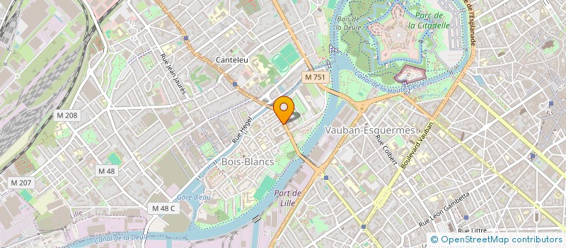 localisation de l'entreprise LA ROSERAIE SARL à LILLE